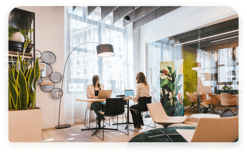Professional workspace